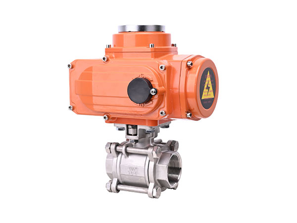 電動絲扣三片式V型球閥（fá） VQ911F-16P