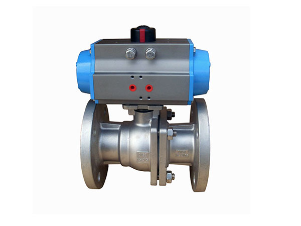 1.4408氣動德標球閥（fá）DN40