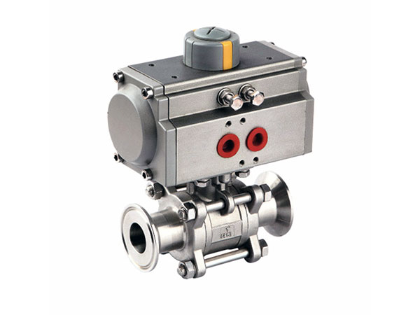 Q681F氣（qì）動三片式快裝球（qiú）閥