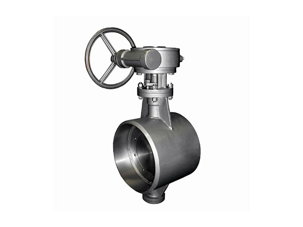 D363對焊三偏心蝶閥