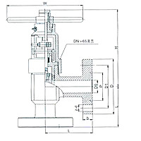 J44Y高壓（yā）角式（shì）截止閥(圖1)