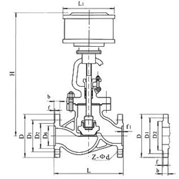 J641H氣動截止閥(fá)(圖1) J641H氣動截止閥(圖1)