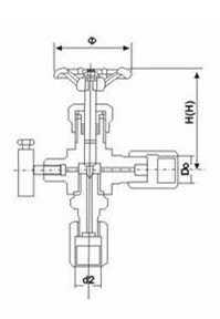 針型儀表閥(圖（tú）1)
