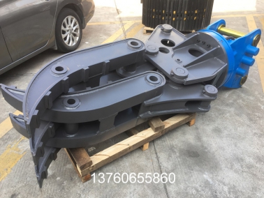 120挖機（jī）抓鋼機